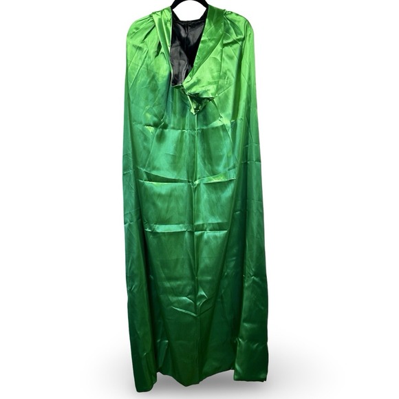 Crizcape Reversible Satin Hooded Cape Witch Warlock Superhero Fairytale - Picture 2 of 3
